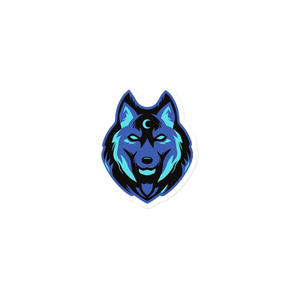 Wolf Die-Cut Magnets product image (1)