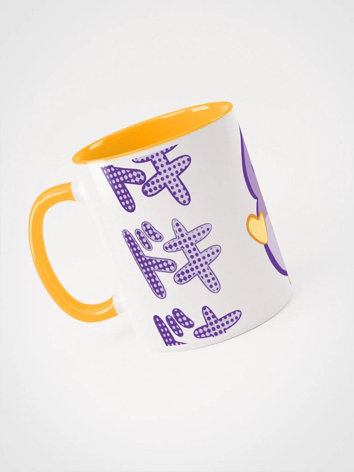 Polyglotypus and Doki Mug! - Yellow Interior product image (2)