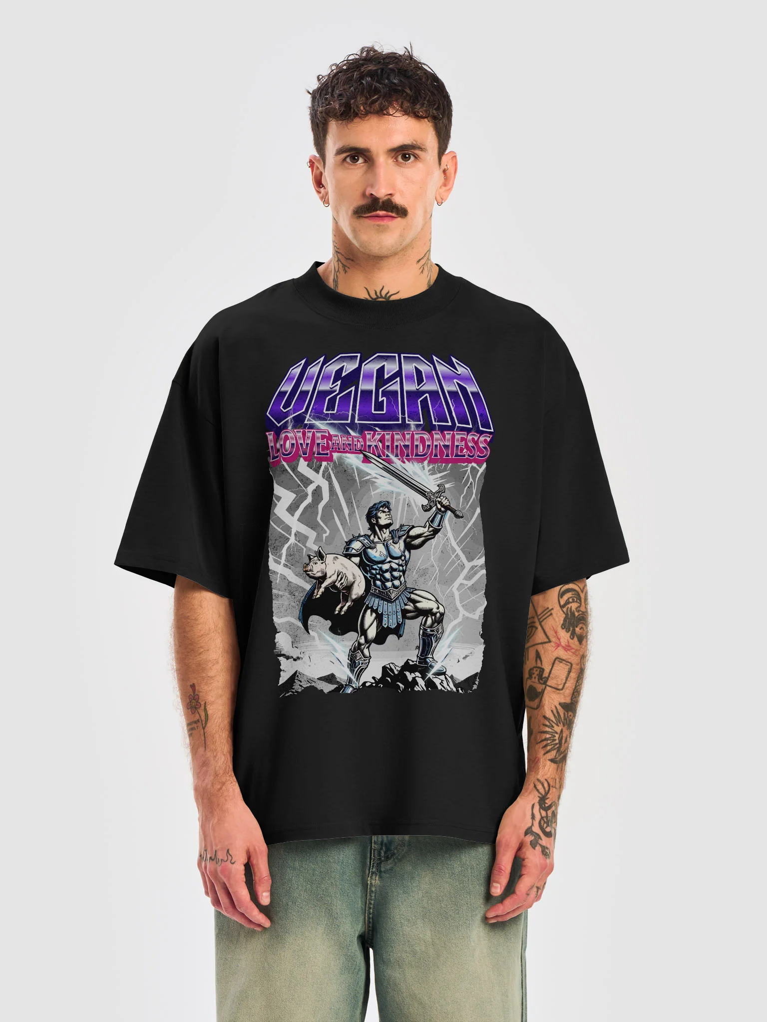 Love And Kindness Oversized Tee product image (3)