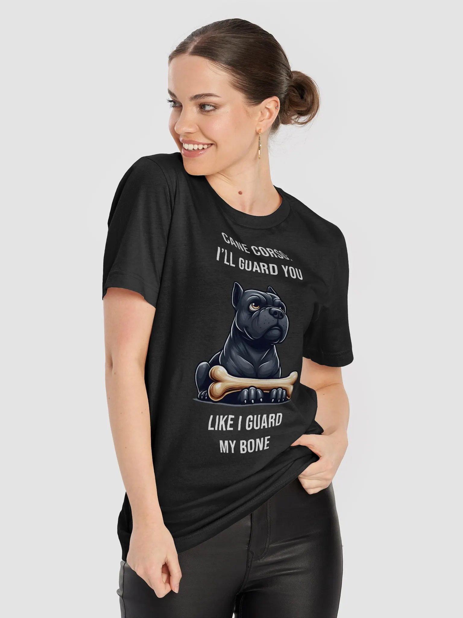 I’ll Guard You Like I Guard My Bone – Cane Corso Loyalty Tee product image (6)