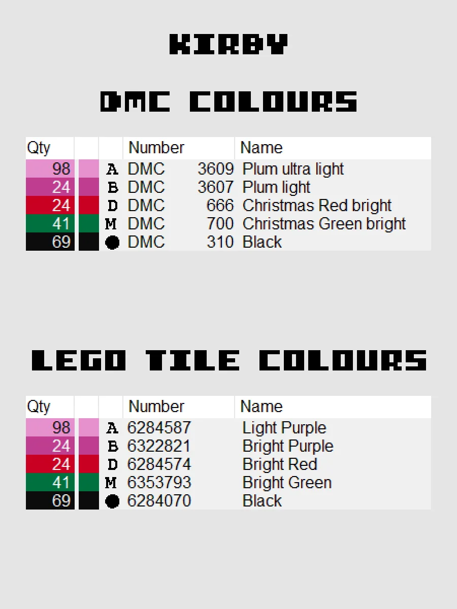 Kirby Pixel Art product image (4)