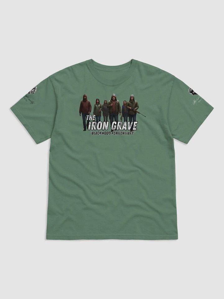 The Iron Grave - Blackwood Penitentiary - Snatchers - White Logo T-Shirt product image (12)