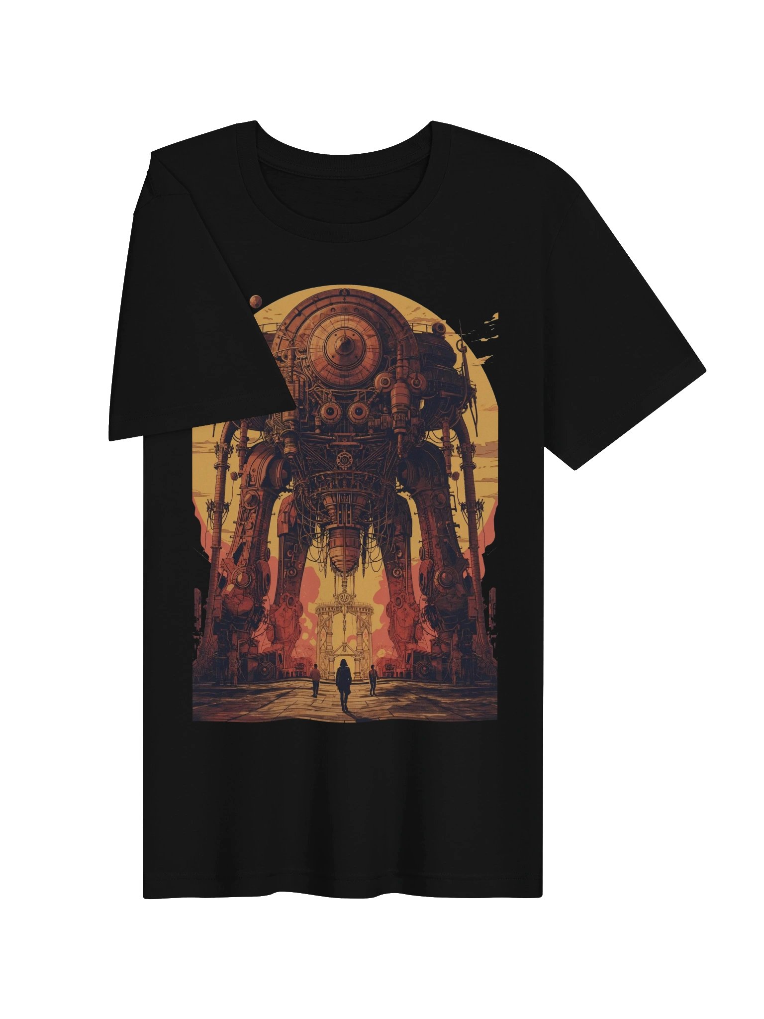 Sunset Mecha Giant Lightweight T-Shirt product image (6)