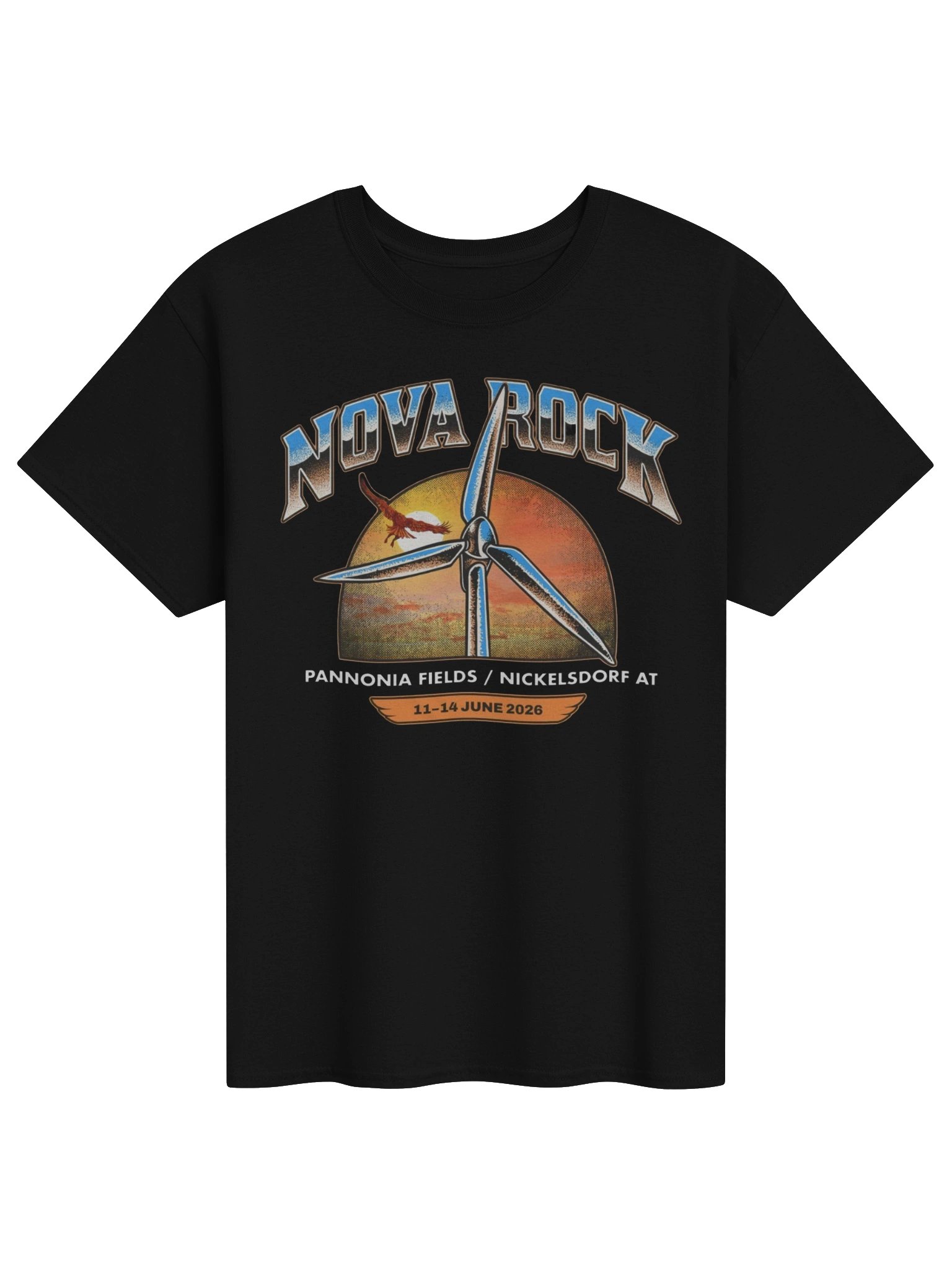 Nova Rock Festival Merch In Nickelsdorf Austria Tshirt product image (1)