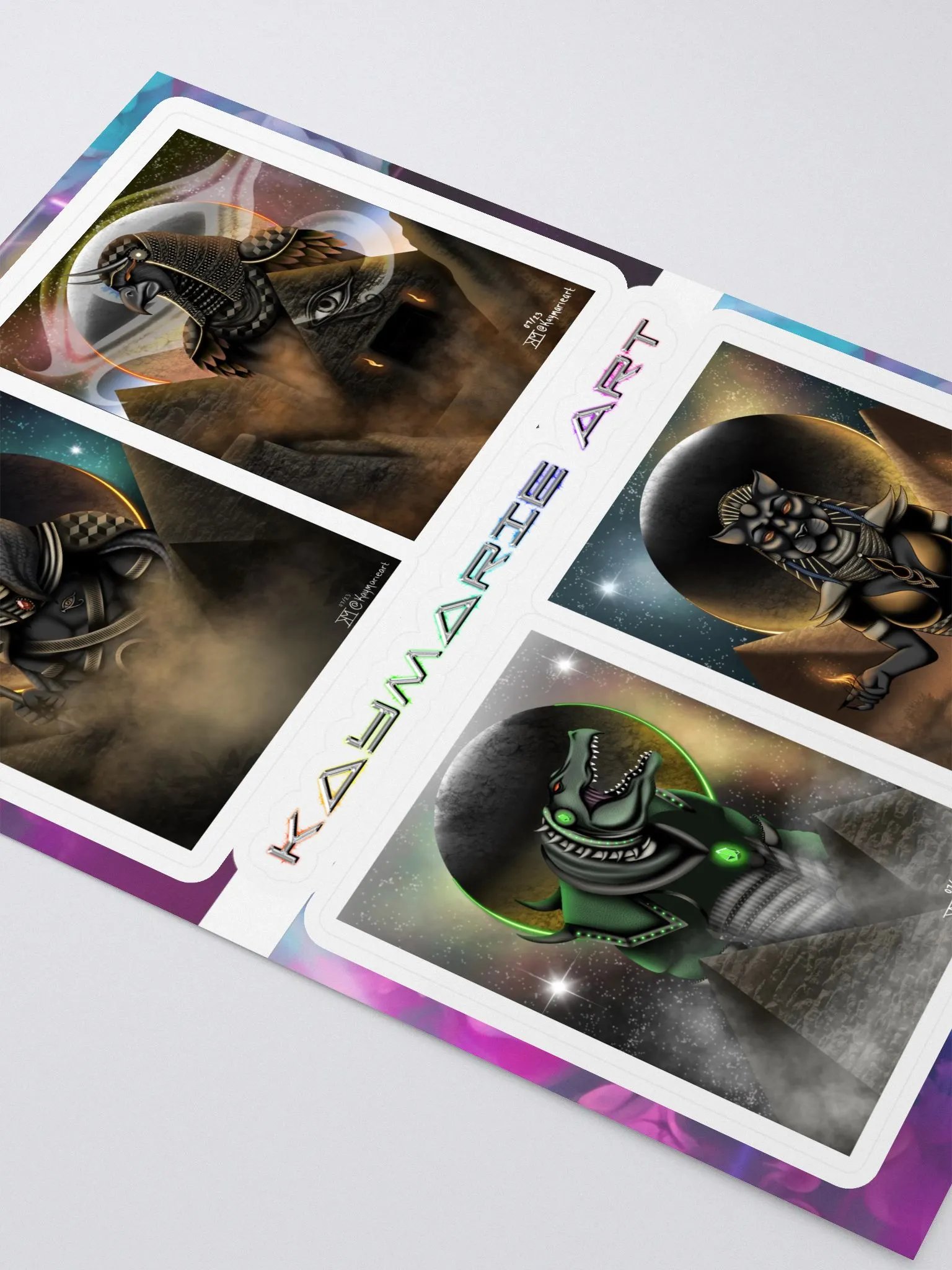 Rise of Gods Sticker Sheet | kaymarie