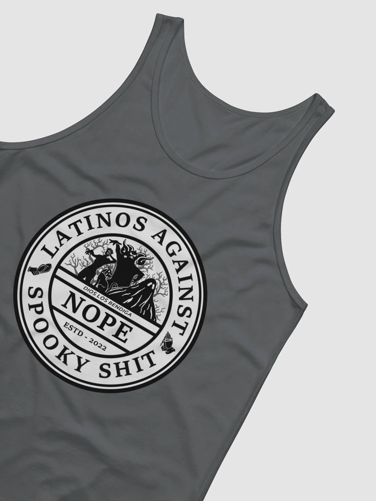 LatinosAgainstSpookyShit Tank Top product image (4)