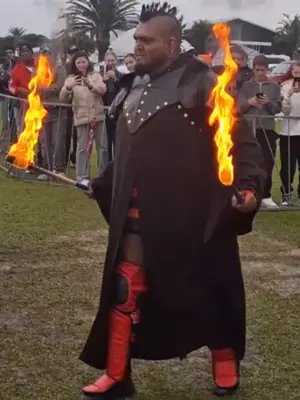 the best entrance in WWP (Nightmare)  #fypp #fyp #DanTheZombieGaming(YT) #youtuber #viral #WWP #south african wrestling