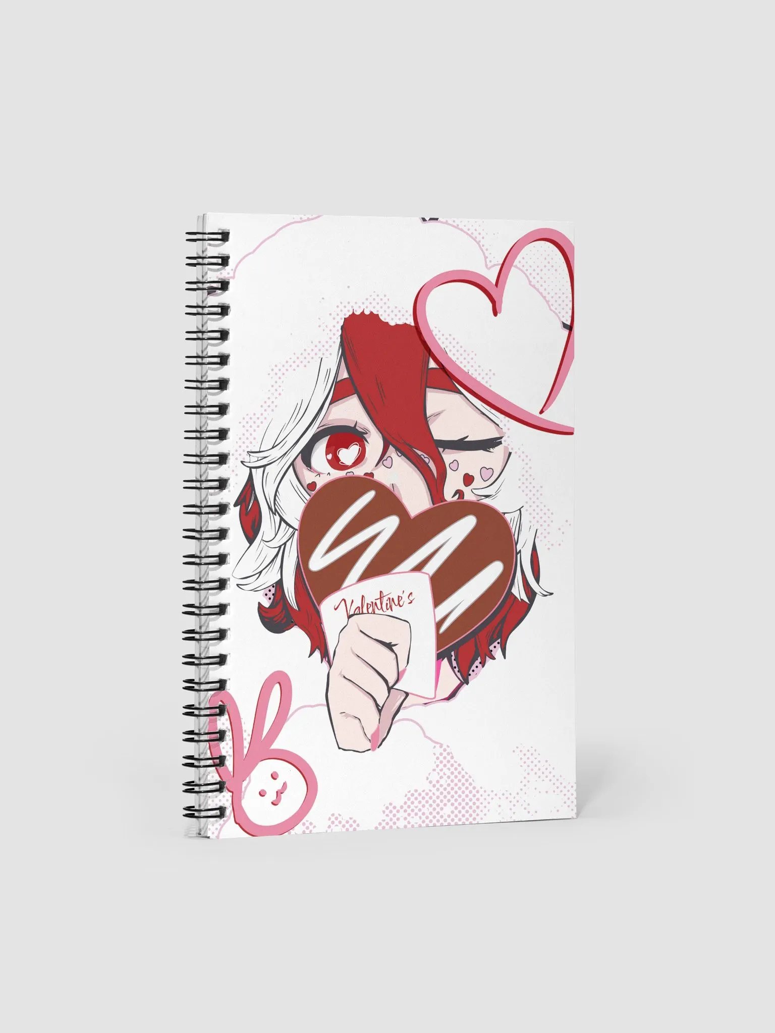 Valentine Spiral notebook product image (1)