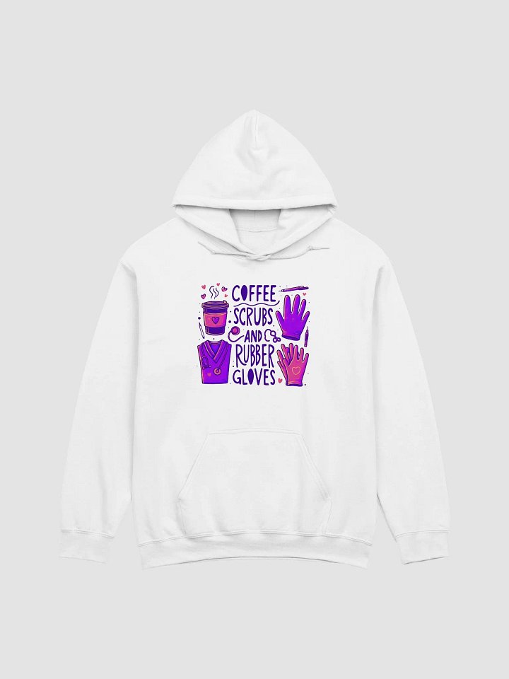 Coffee, Scrubs, and Hearts Hoodie product image (4)