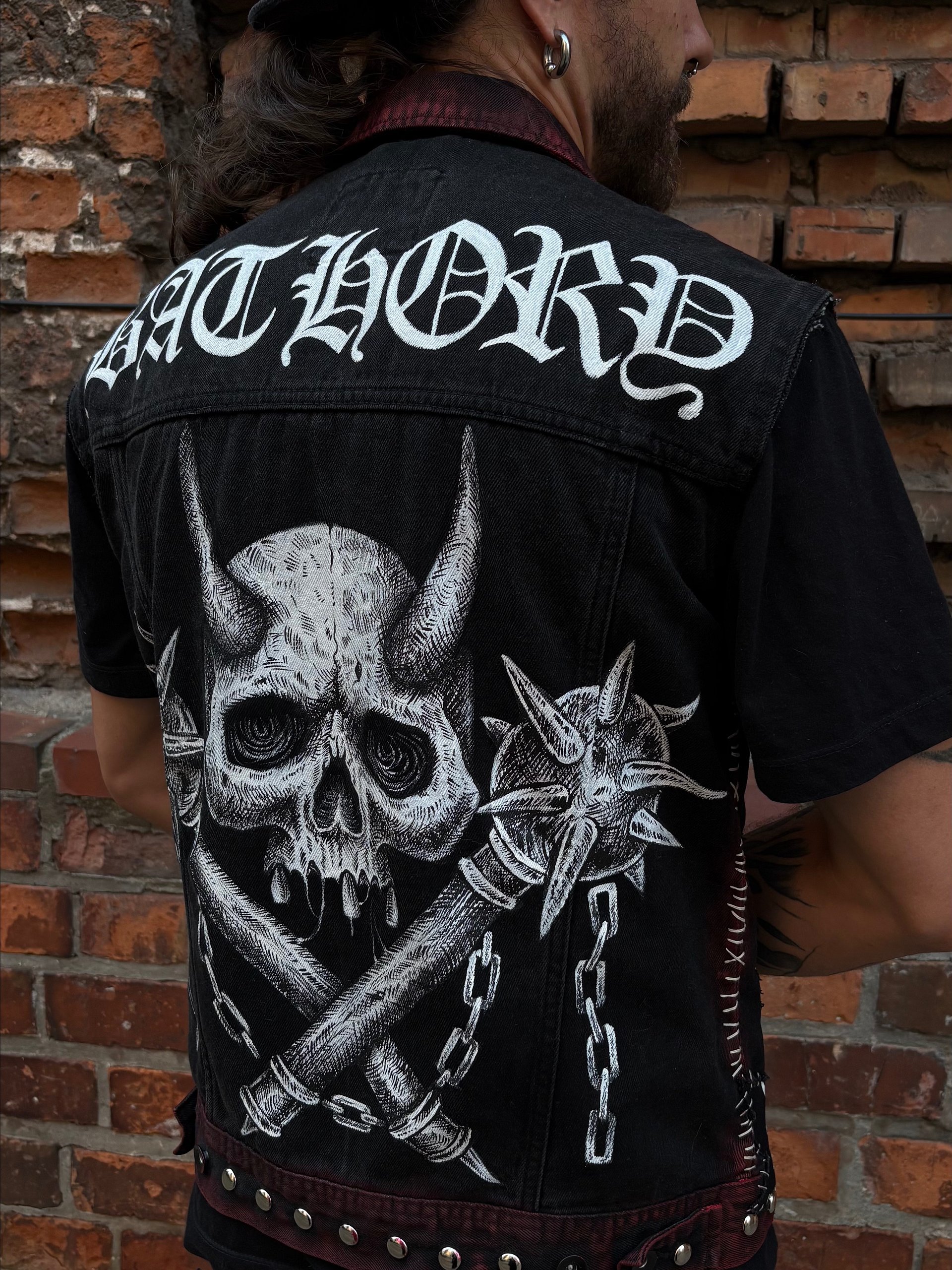 Black Metal Battle Vest (Bathory / Satyricon / Marduk) product image (5)
