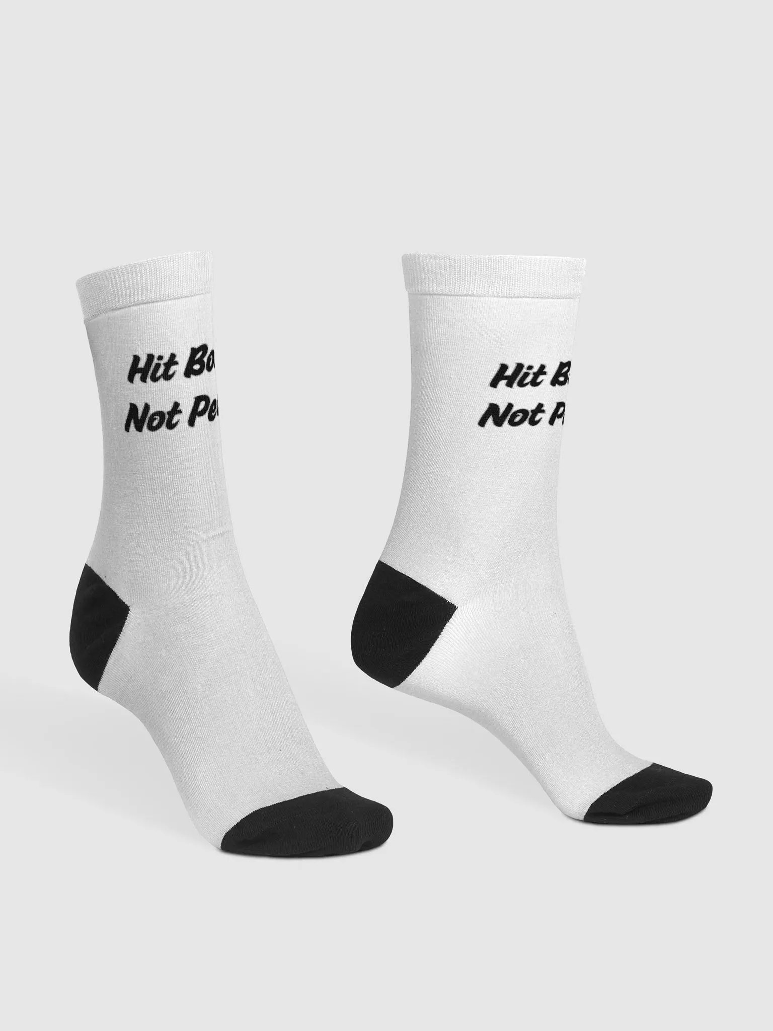 Hit Bongs Not People Crew Socks product image (4)