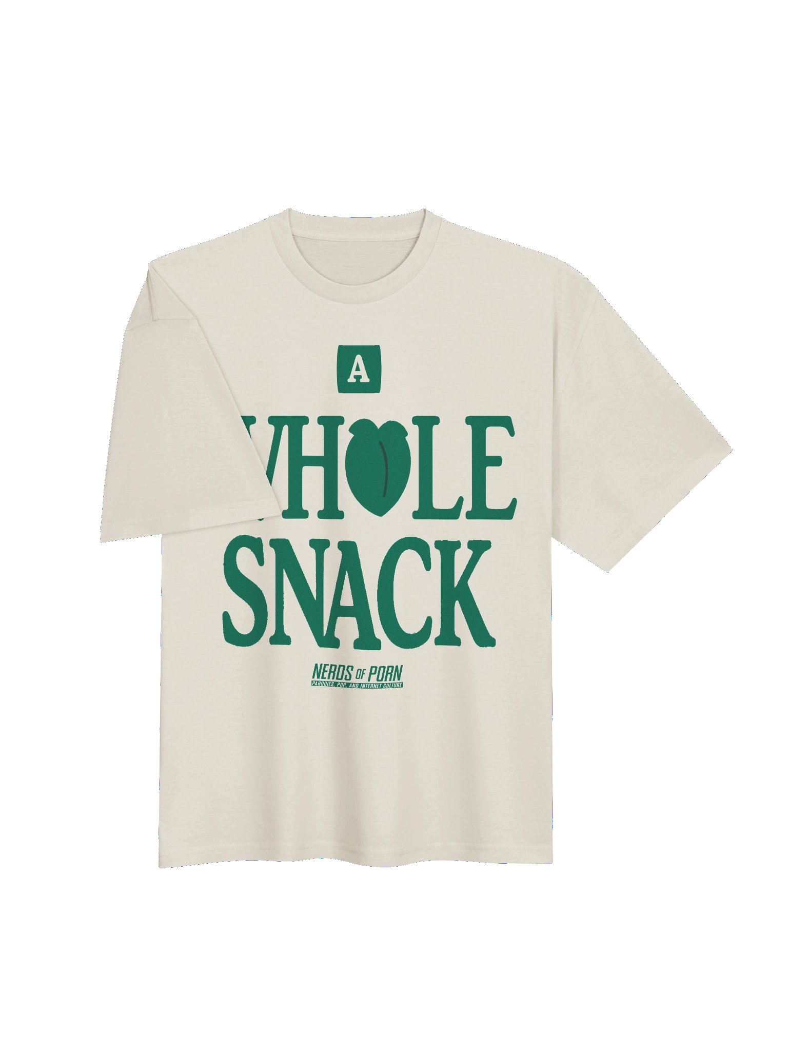 A Whole Snack Oversize Tee (white) product image (3)