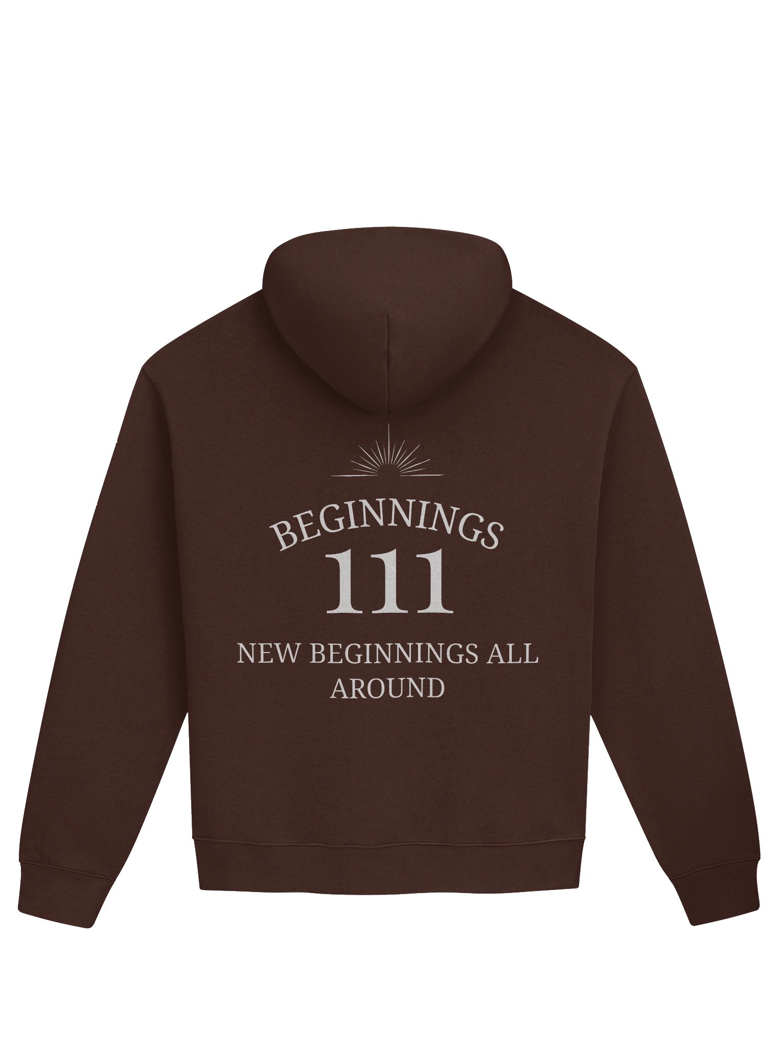 Unisex Premium Oversized Hoodie - 111 — New beginnings all around product image (13)