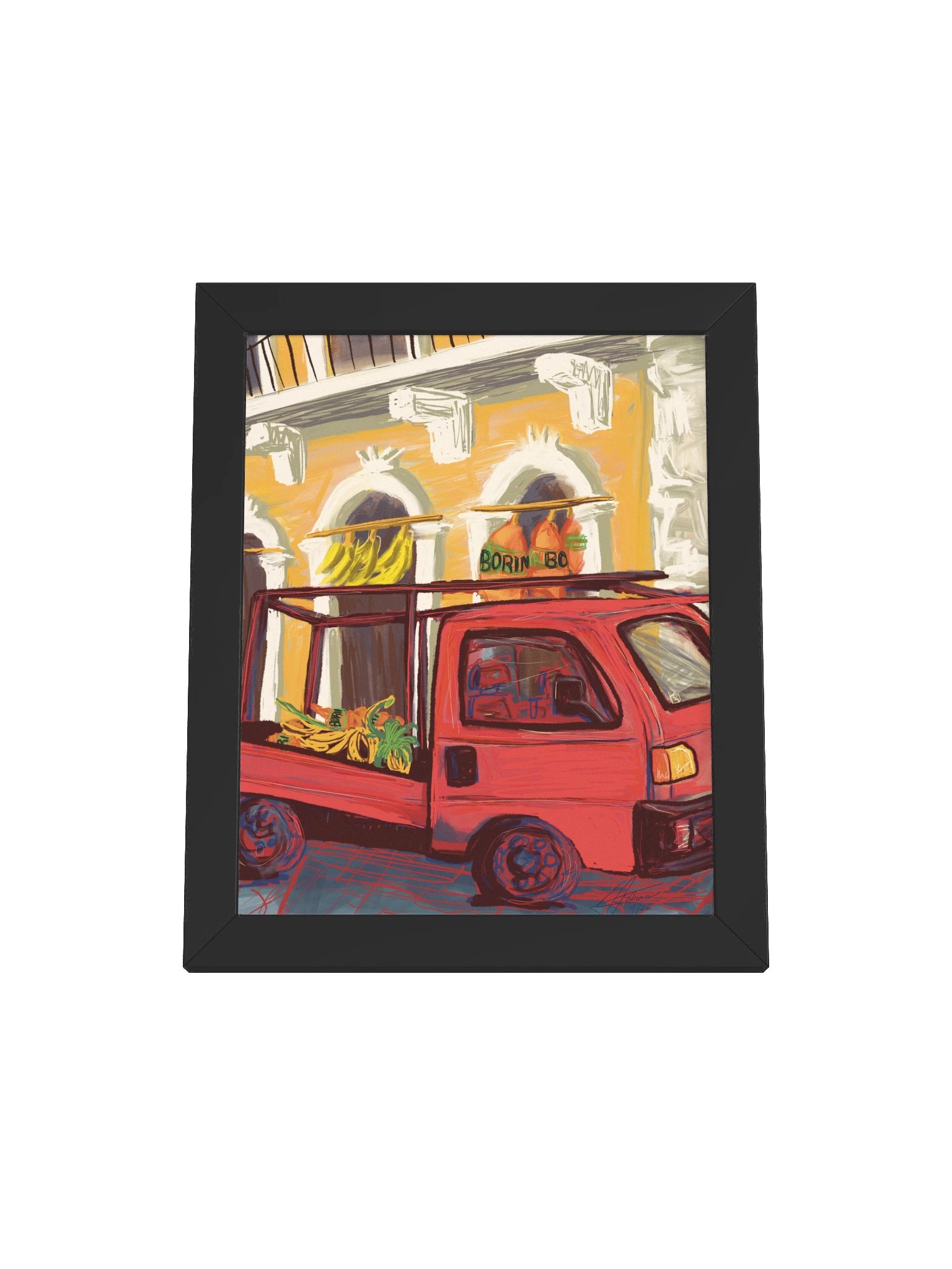 Sin fruta no hay vida — Framed Art Print product image (13)