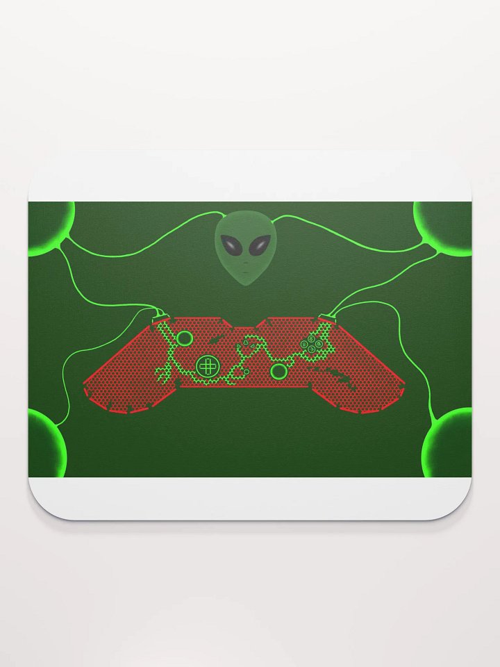 Galactic Alien Gamer Mouse Pad product image (2)