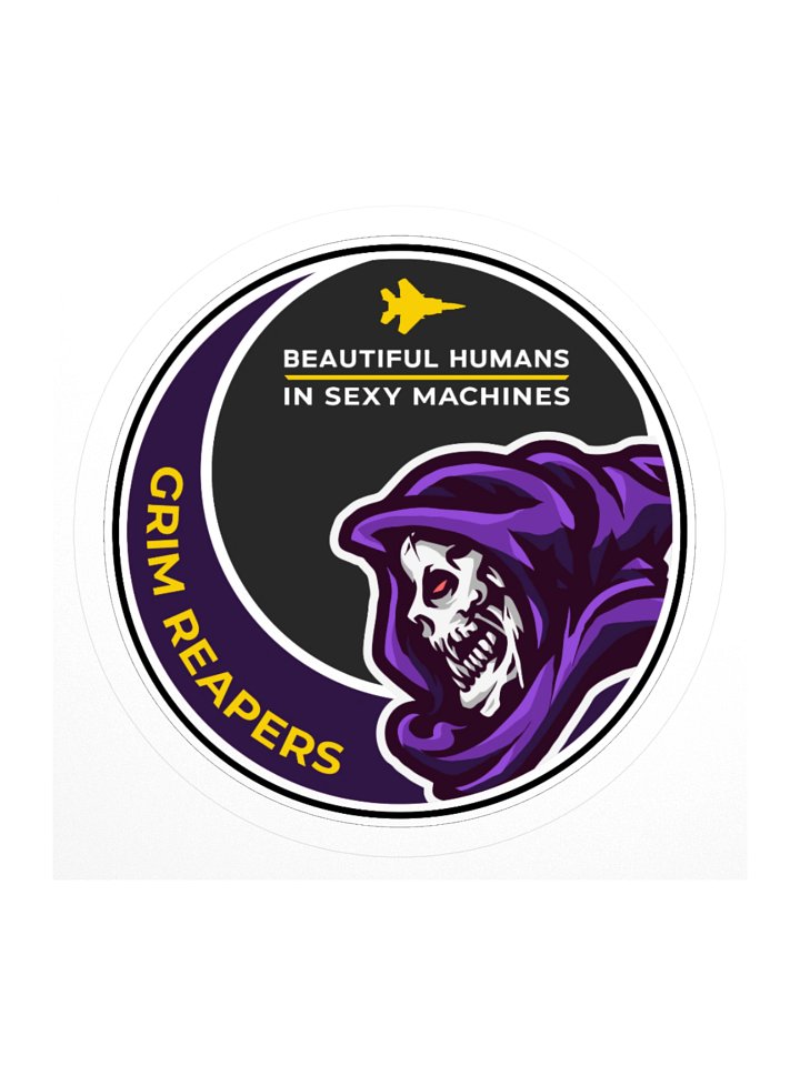 Official Grim Reapers Logo Kiss Cut Stickers product image (1)