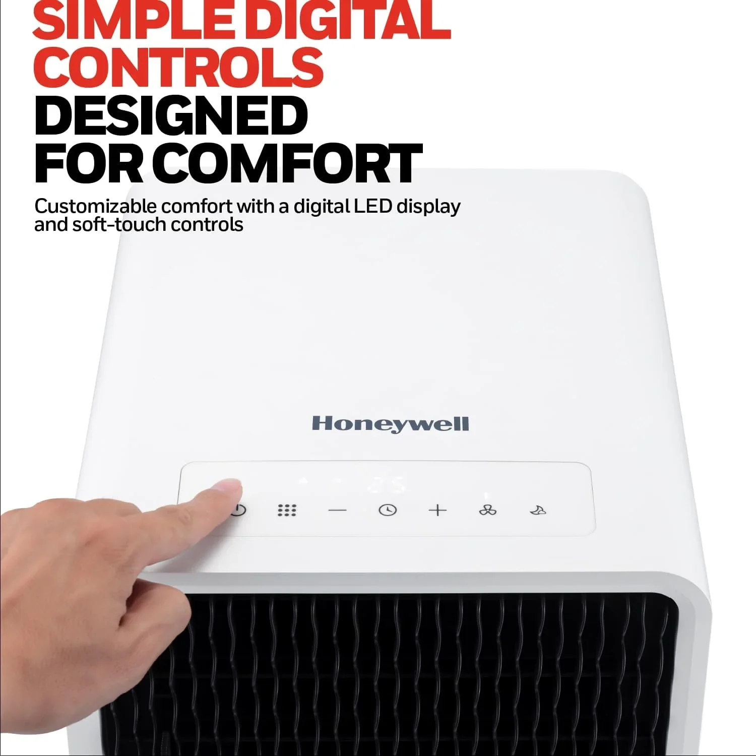 9000 BTU Portable Air Conditioner with Dehumidifier, Fan Mode & Remote Control product image (4)