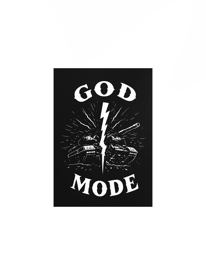God Mode - Matte Poster product image (1)