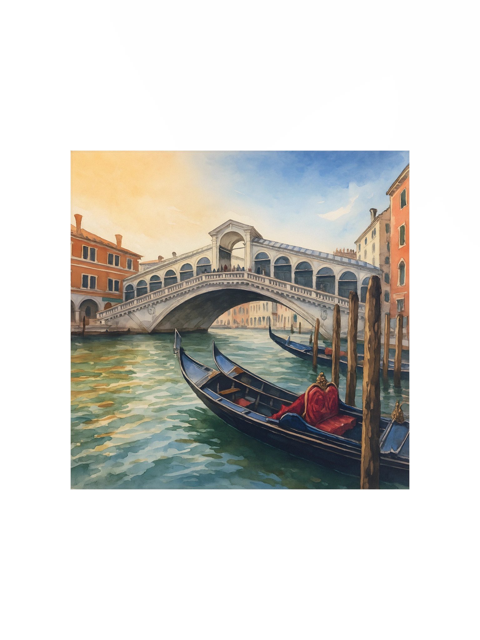 Tranquil Venice Canal Poster product image (1)