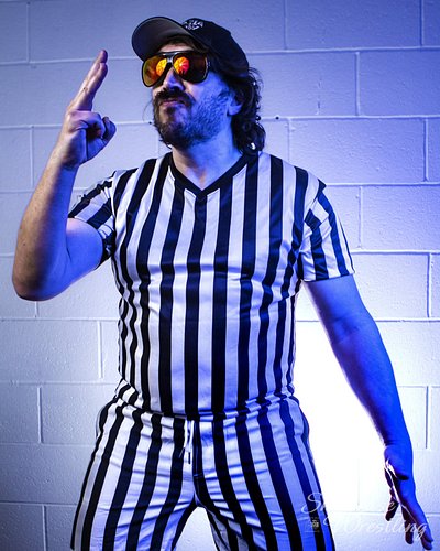 Commissioner Freddie is ready to go into Ref Freddie mode at a moments notice @demandlucha
Also, featuring my @pitviper Lift ...