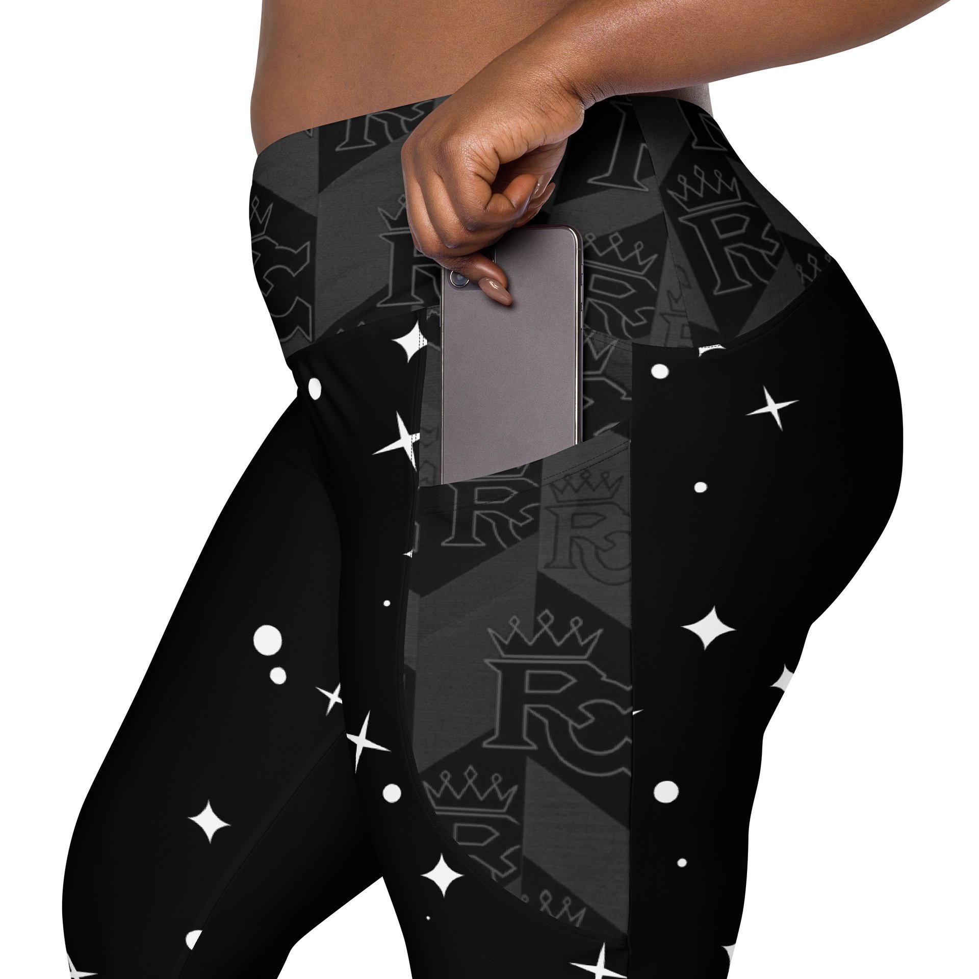 Diamond In The Sky 💎 Leggings with Pockets product image (8)