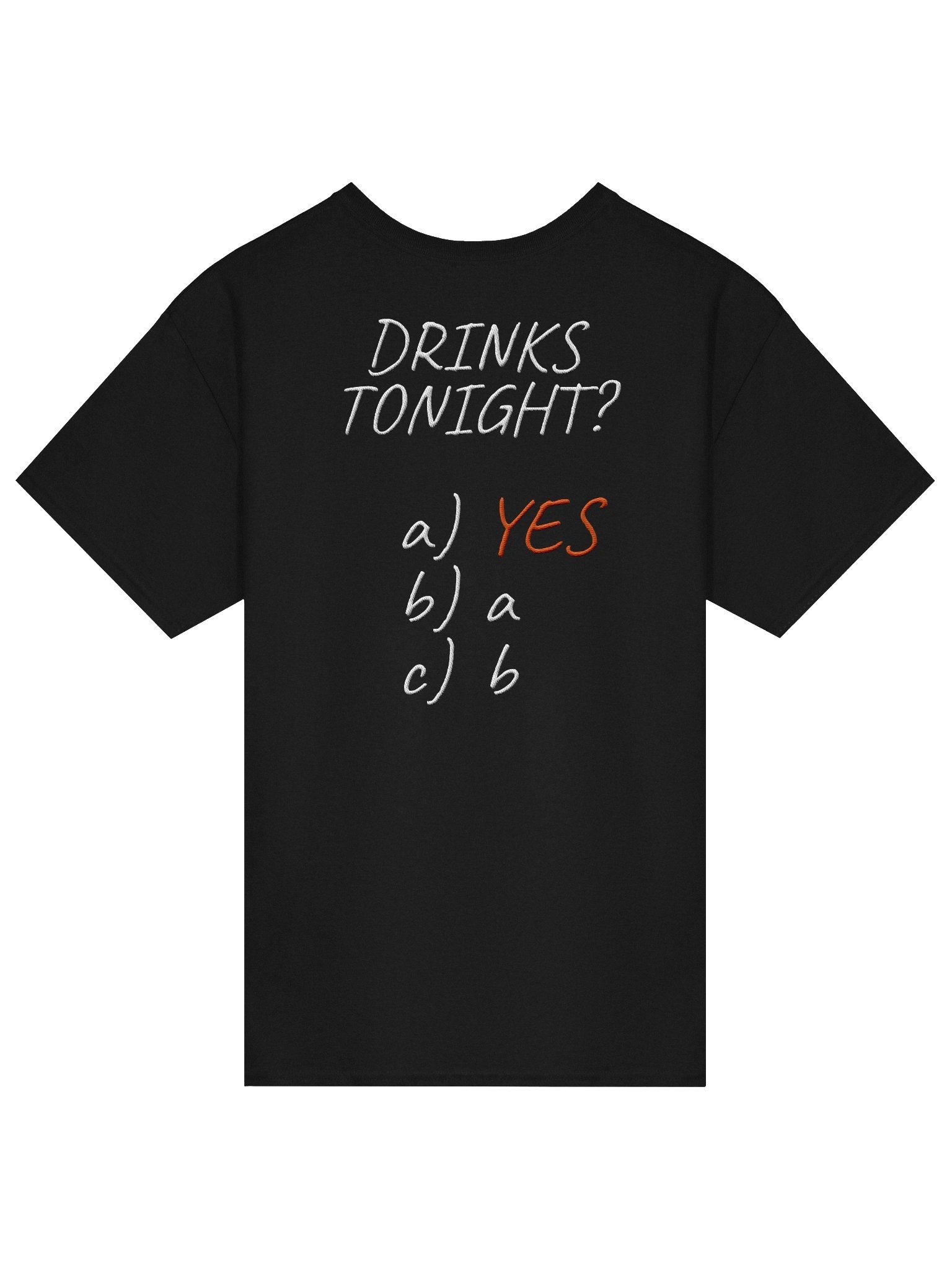 "Drinks Tonight?" -paita product image (2)