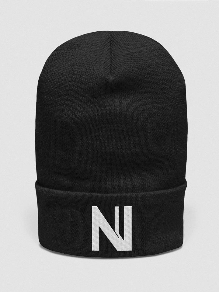Flaskn beanie (white logo) product image (1)