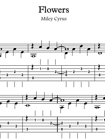 Flowers by Miley Cyrus product image (2)