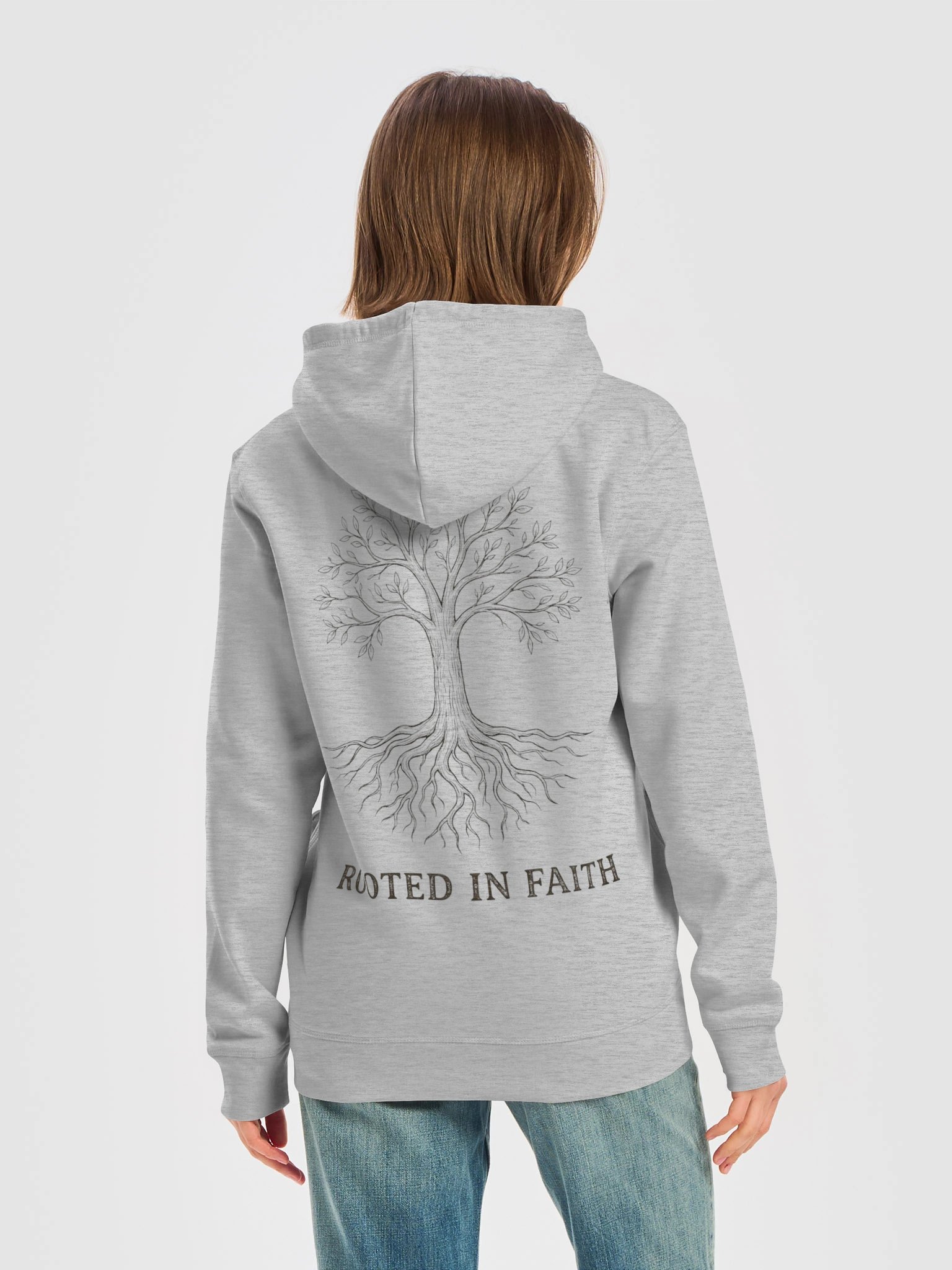 Rooted in Faith Hoodie – Christian Faith Hoodie product image (3)