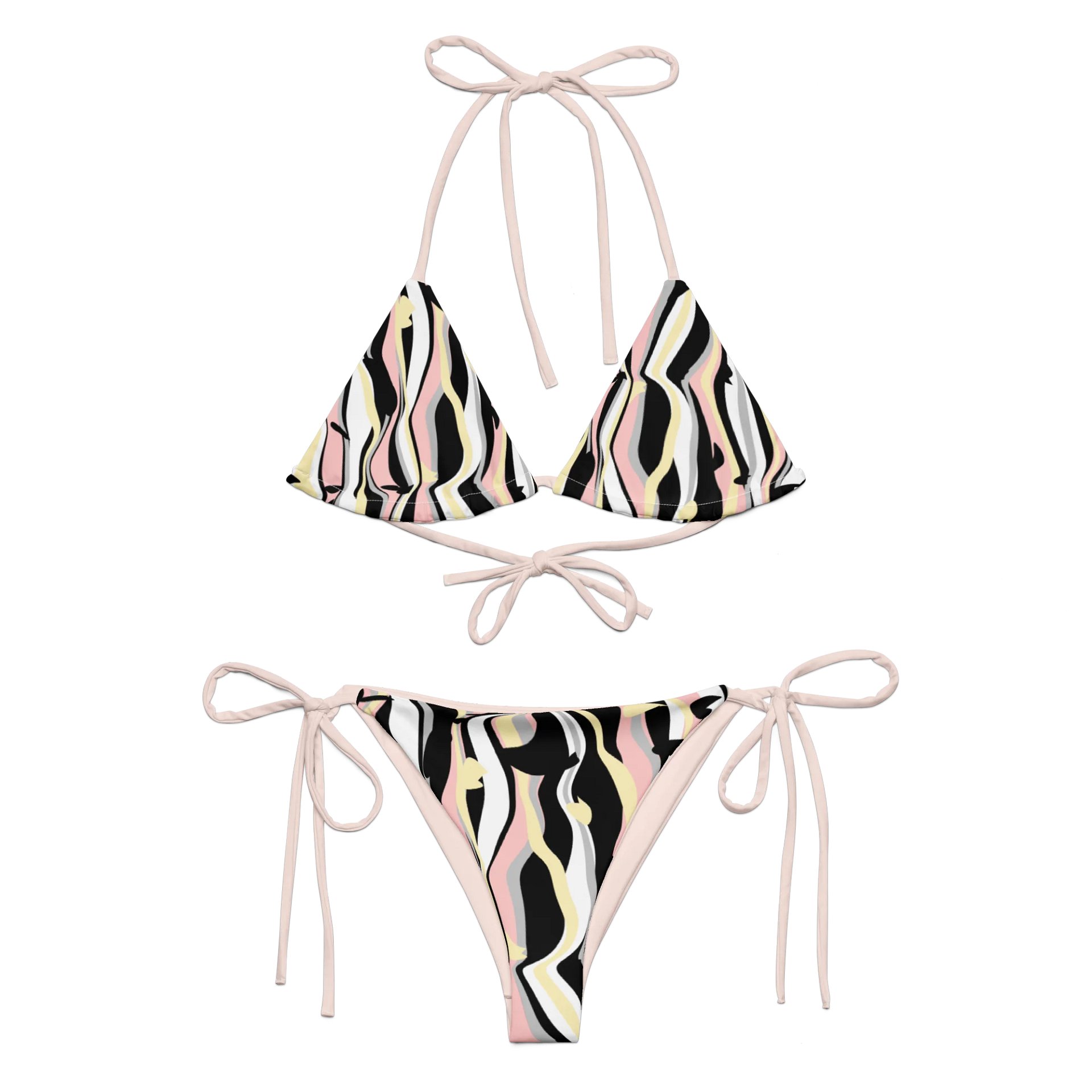 Fluidity Waves Recycled Bikini Set product image (4)
