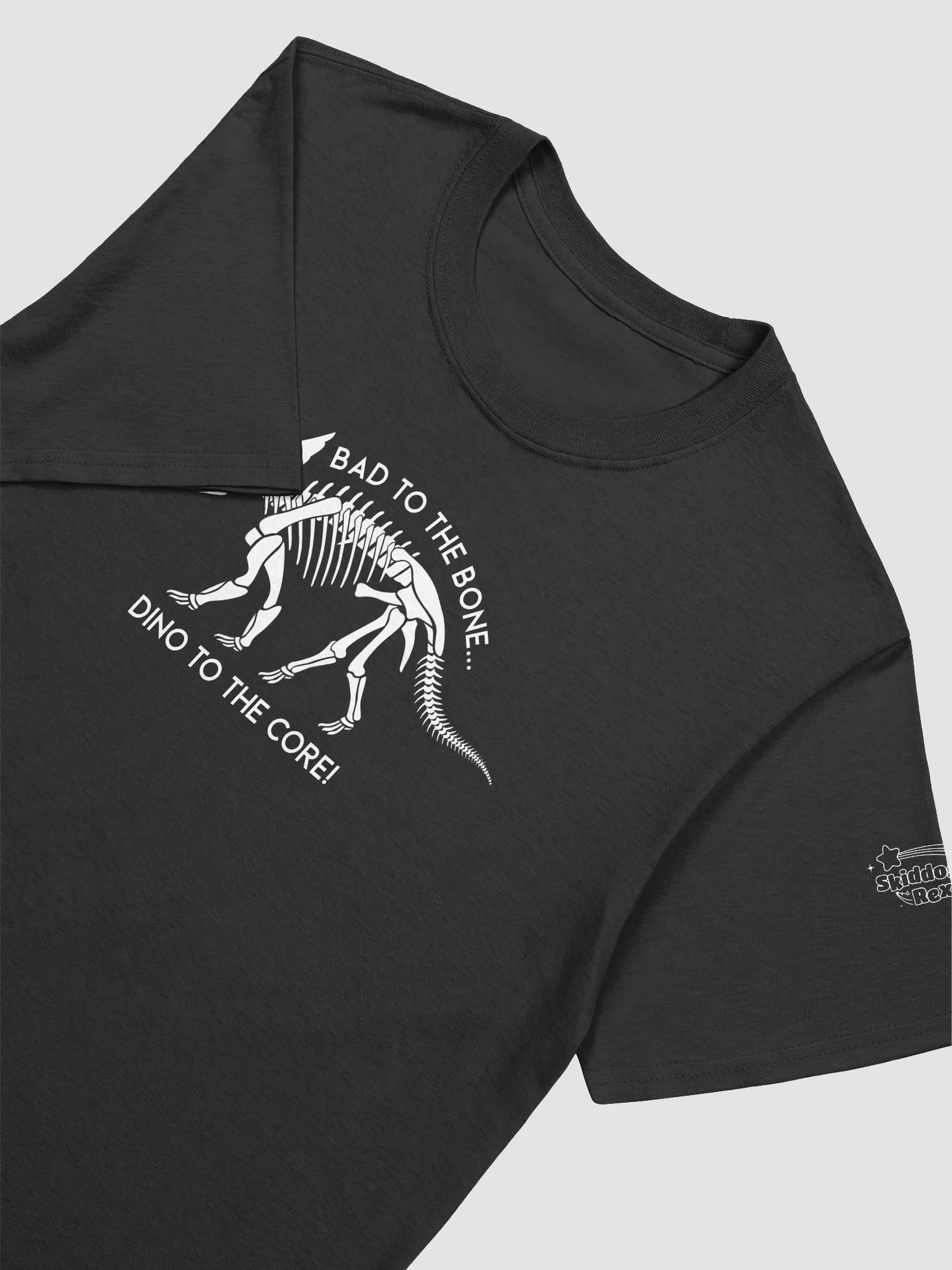 Bad To The Bone Triceratops Unisex T-Shirt product image (8)