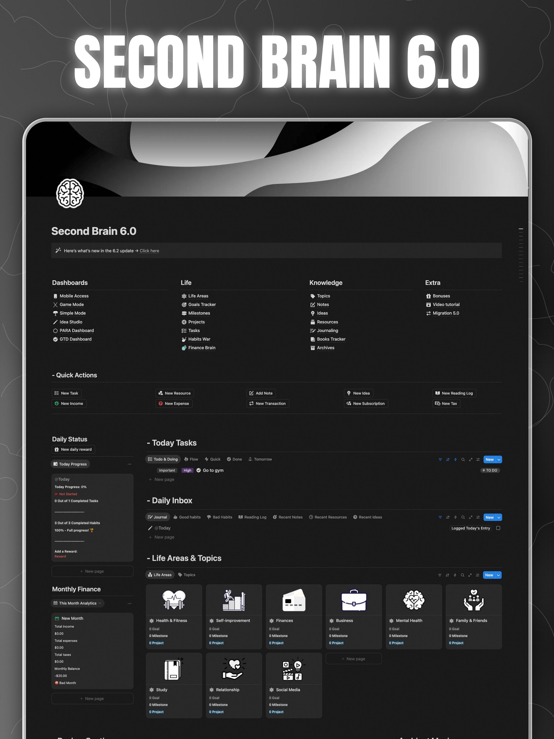 Second Brain 6.0 and Game Mode product image (2)