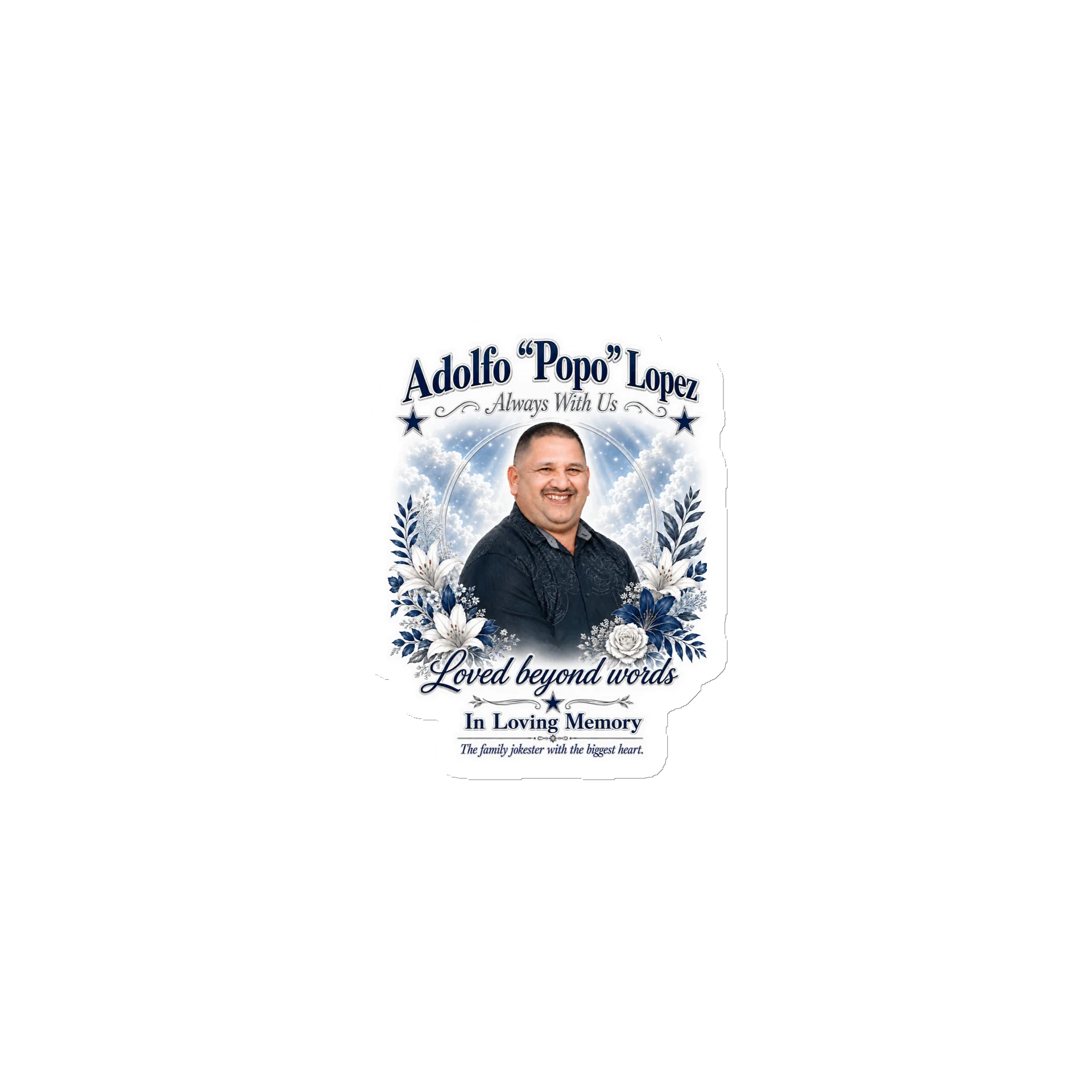 Adolfo “Popo” Lopez Memorial Magnet product image (1)
