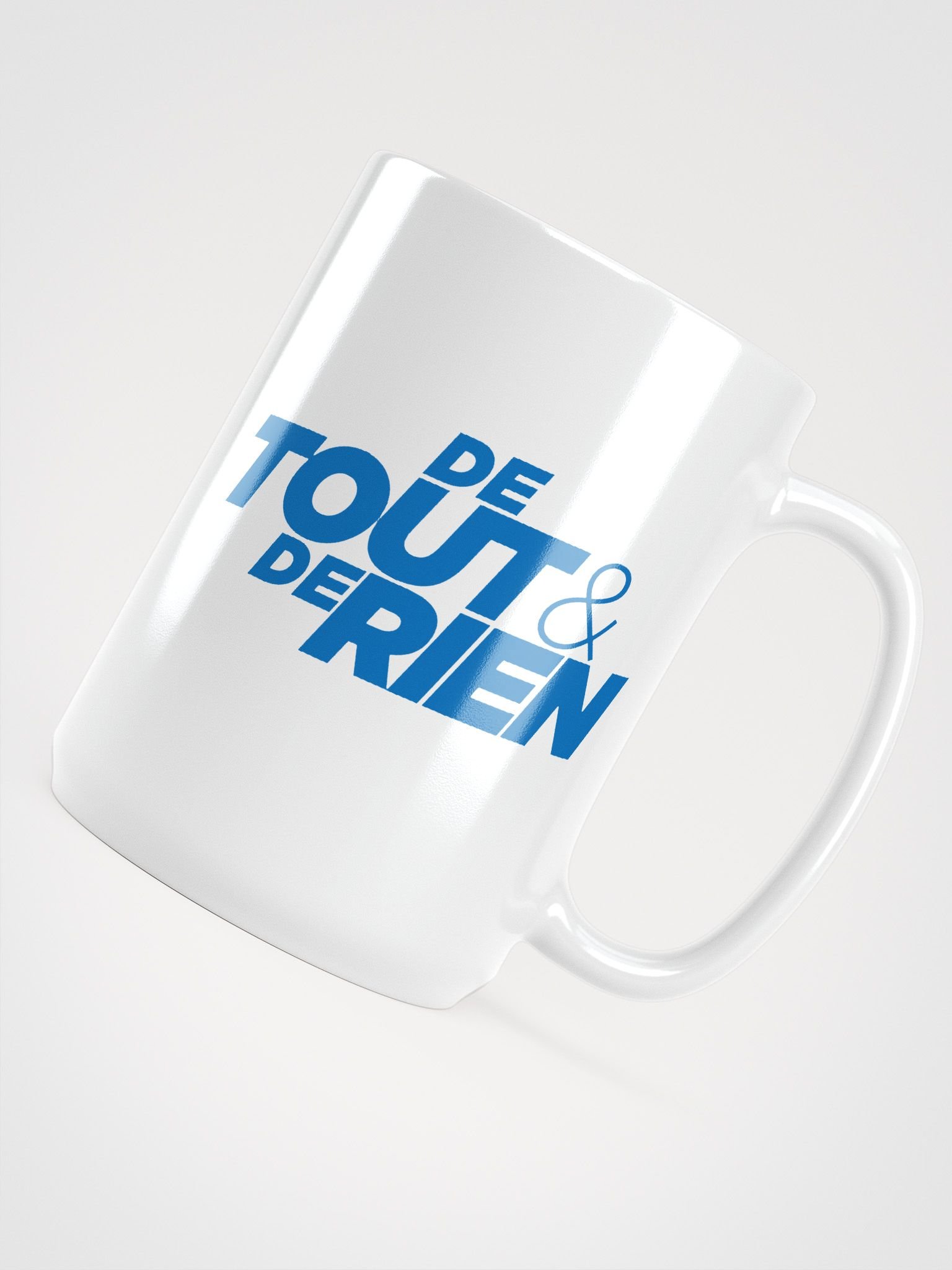 DE TOUT & DERIEN White Glossy Mug product image (3)