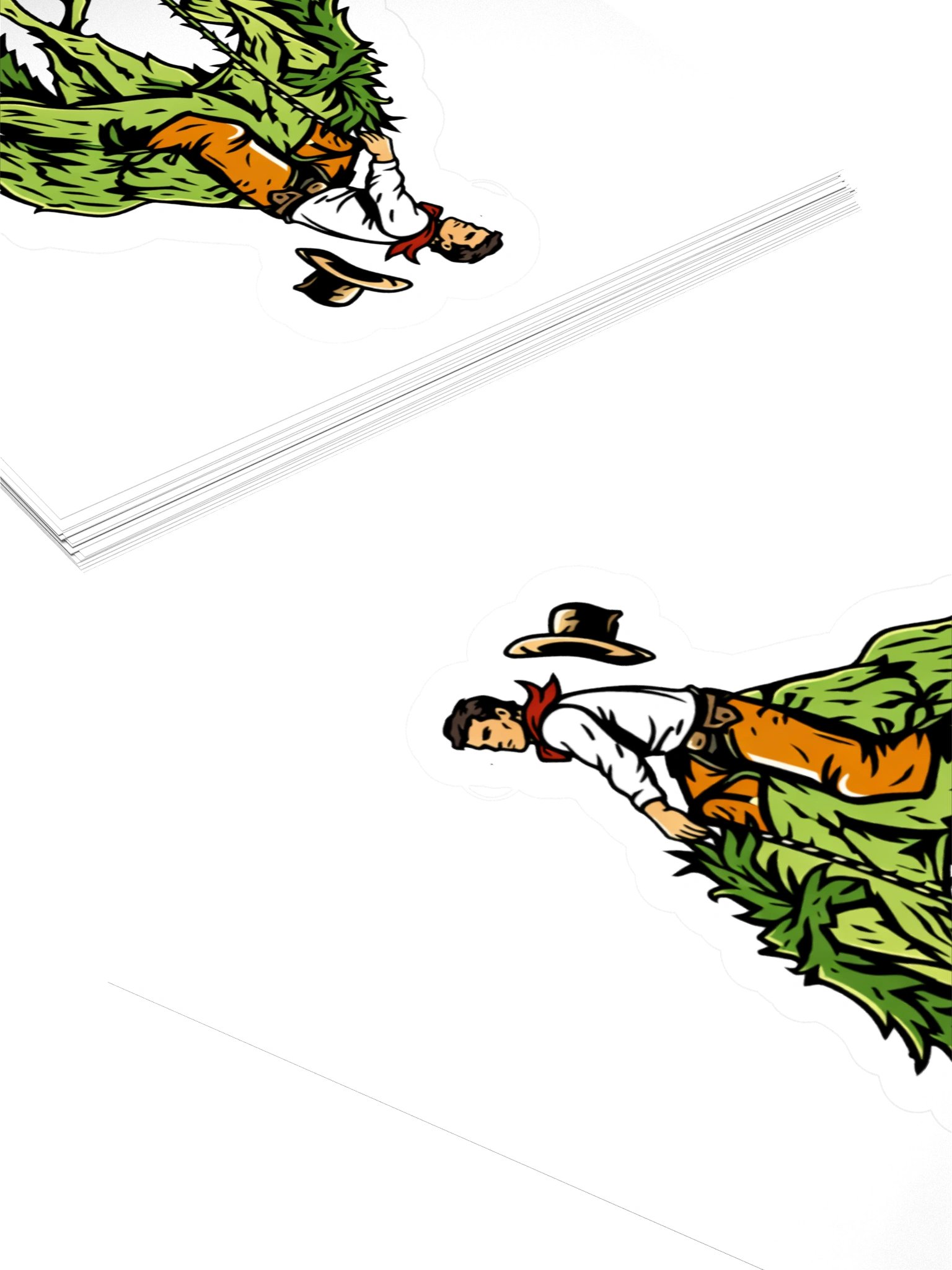 Canopy Cowboy Cutout Stickers product image (7)