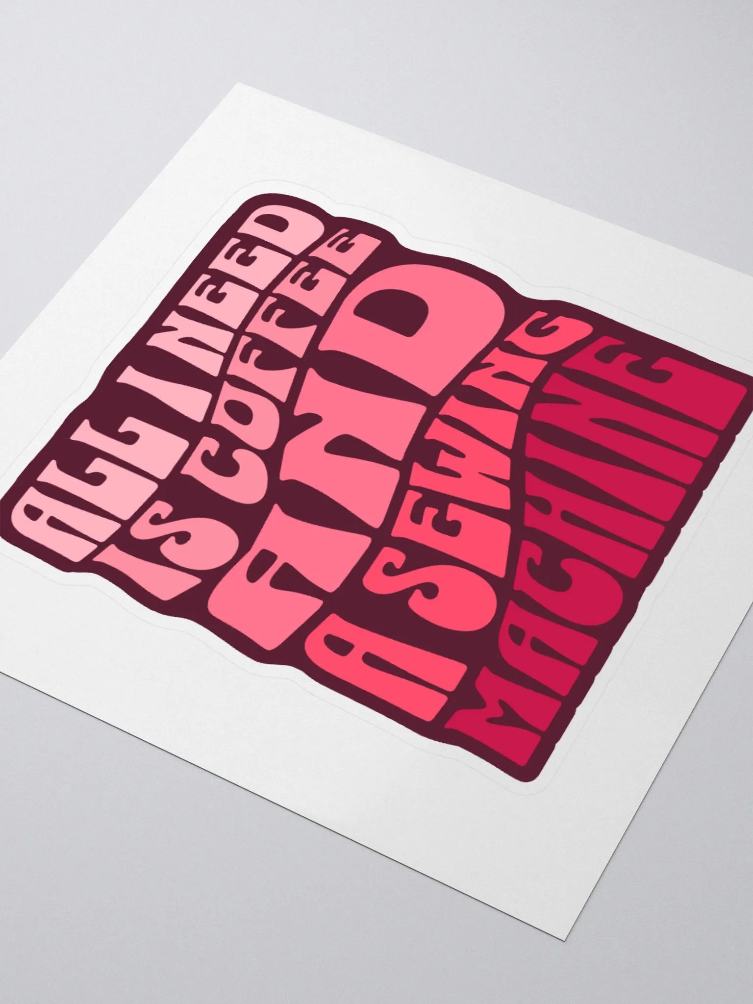 All I Need is Coffee and A Sewing Machine (Sticker) product image (3)