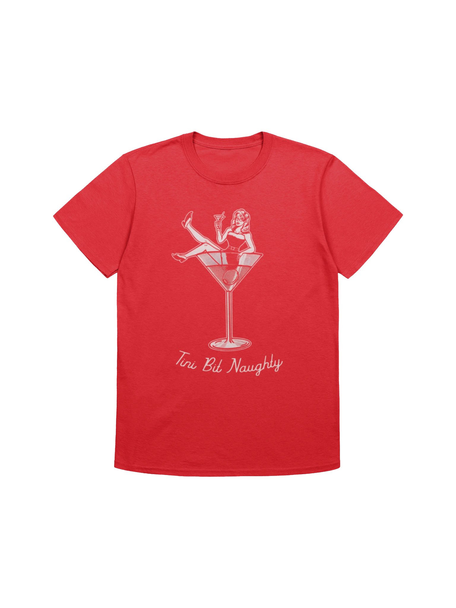 Tini Bit Naughty Ugly Christmas Shirt product image (8)