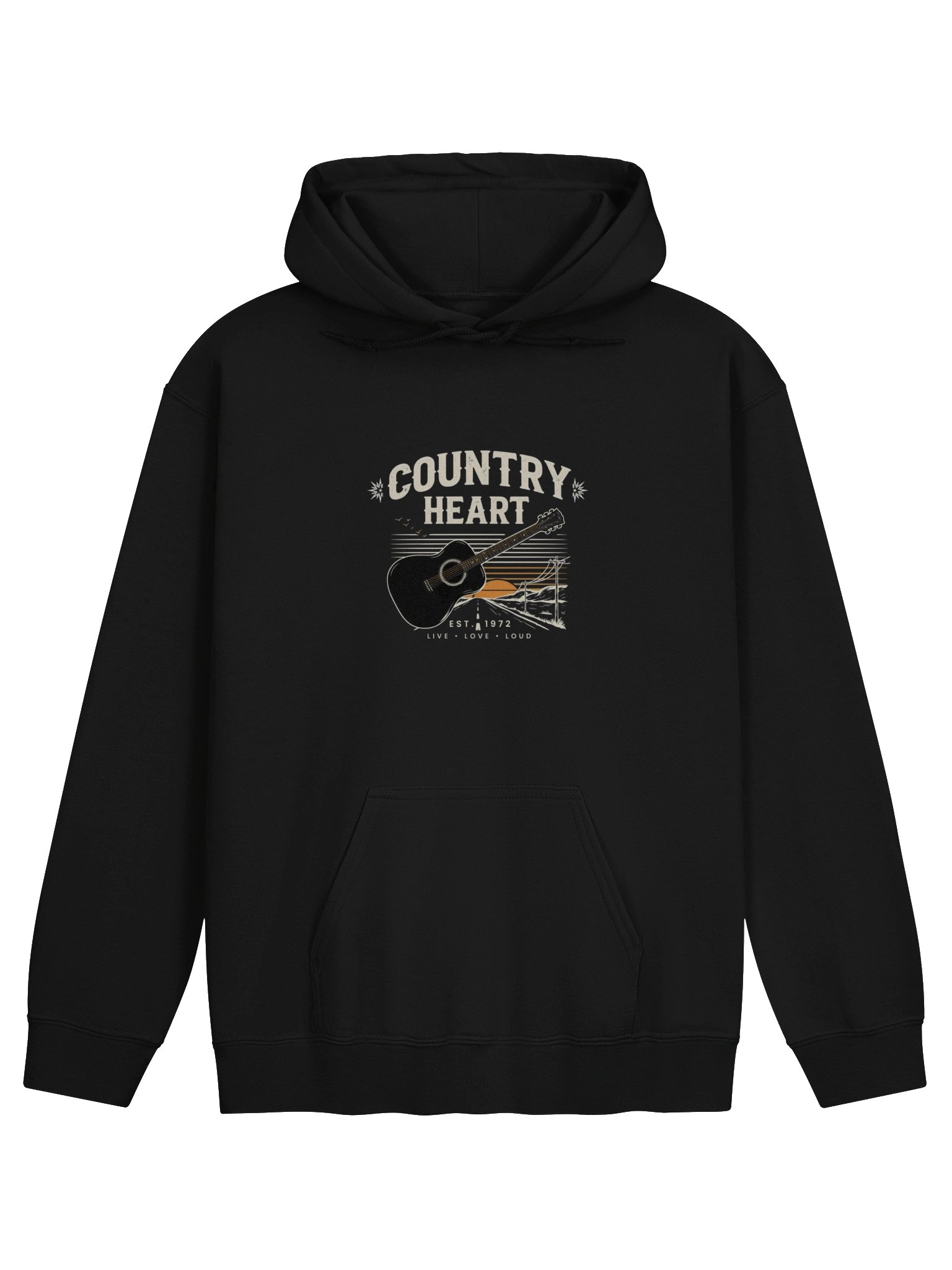 Country Heart Live Loud Hoodie product image (2)