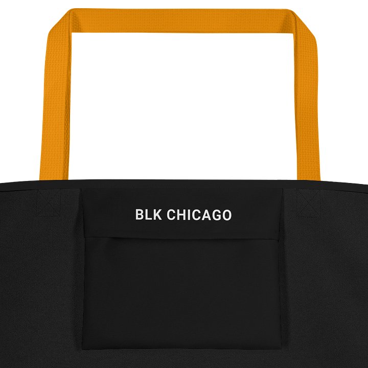 Large Blockline Tote - Yellow product image (2)