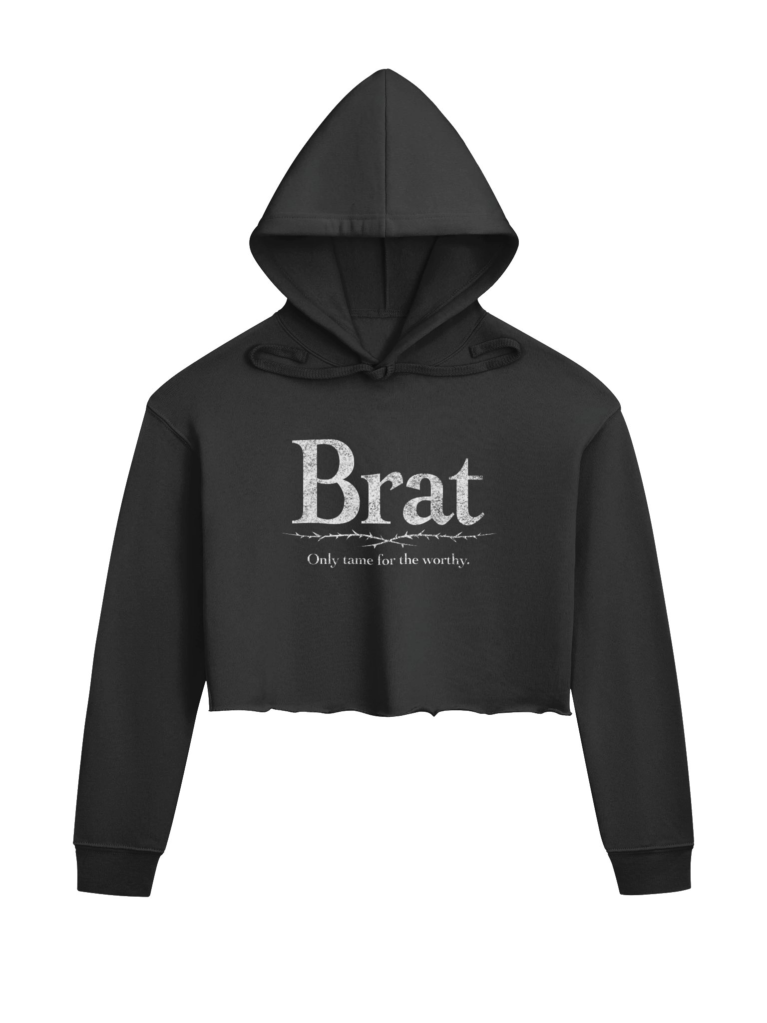 Brat Cropped Hoodie product image (2)