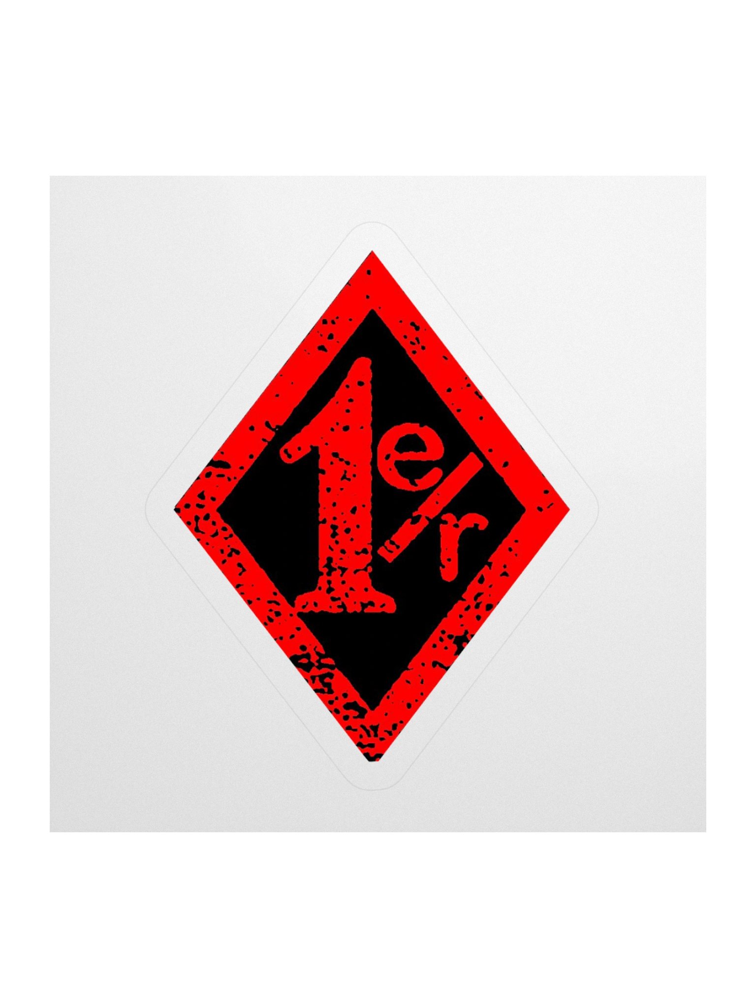 1%er Patch Sticker product image (1)