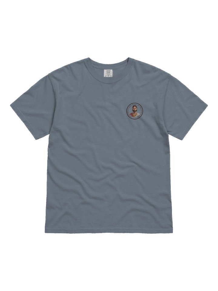 Jesus Practiced What He Preached Relaxed Heavyweight Tee product image (1)