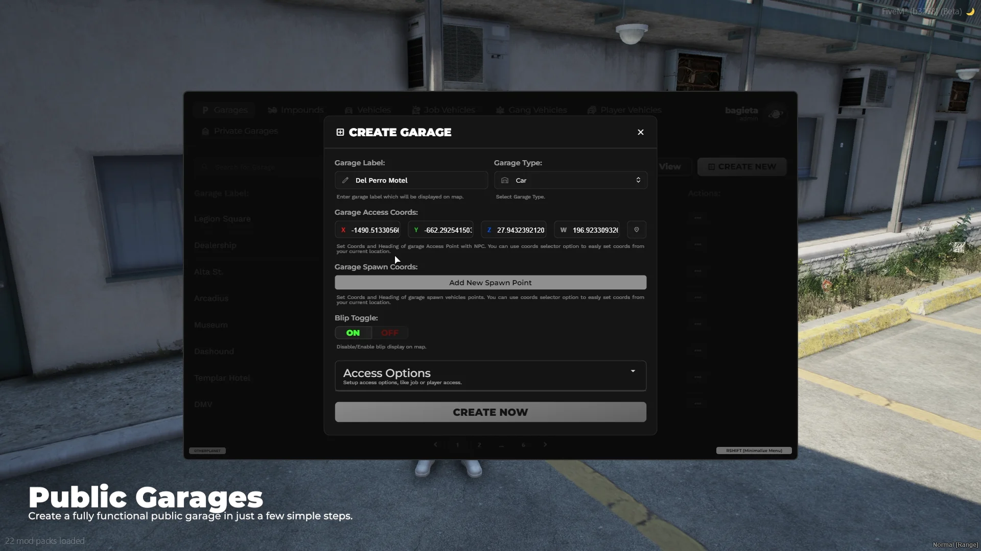 Garages V3 - The best garage script for FiveM! [ESX/QB/QBOX] product image (11)