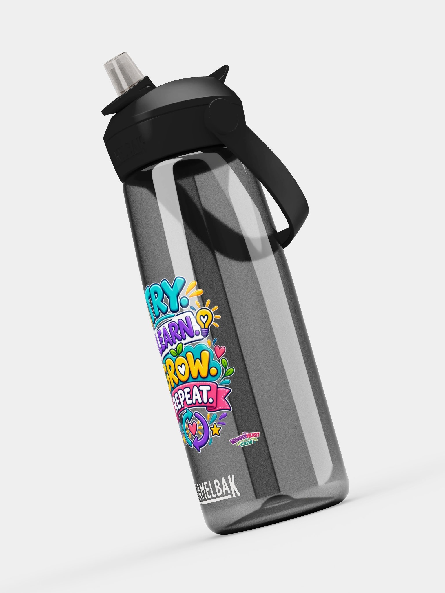 CamelBak Thrive® Flip Straw Inspirational Water Bottle - Try. Learn. Grow. Repeat product image (6)