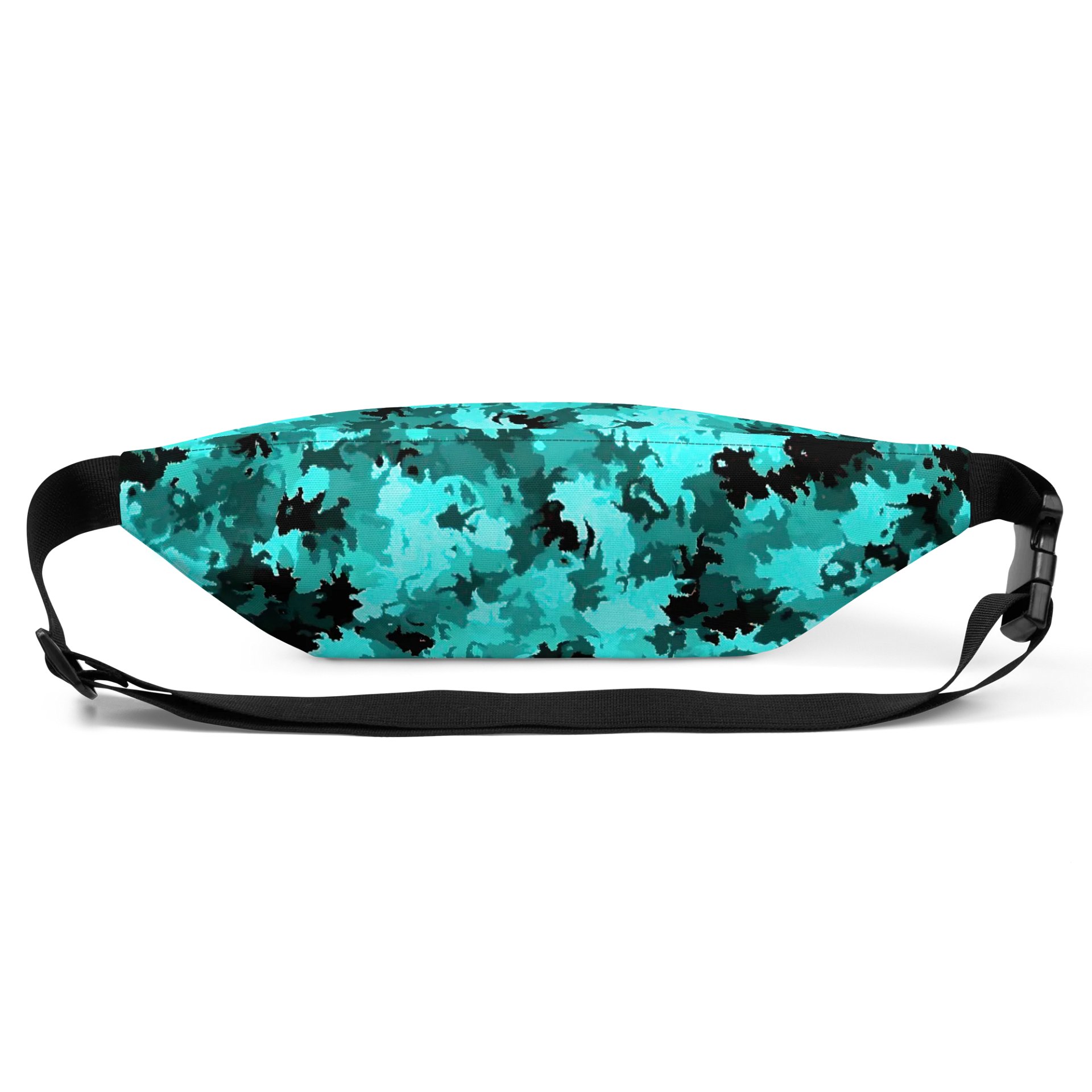 Turquoise Camo All-Over Fanny Pack product image (3)