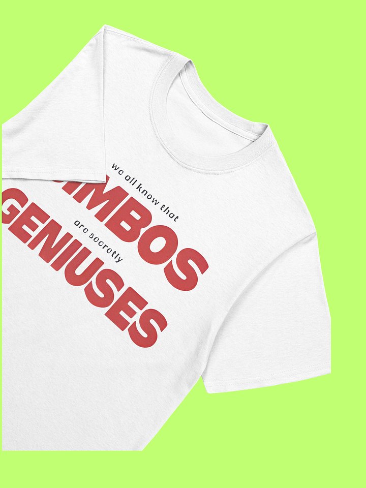 We All Know That Bimbos Are Secretly Geniuses Shirt product image (114)