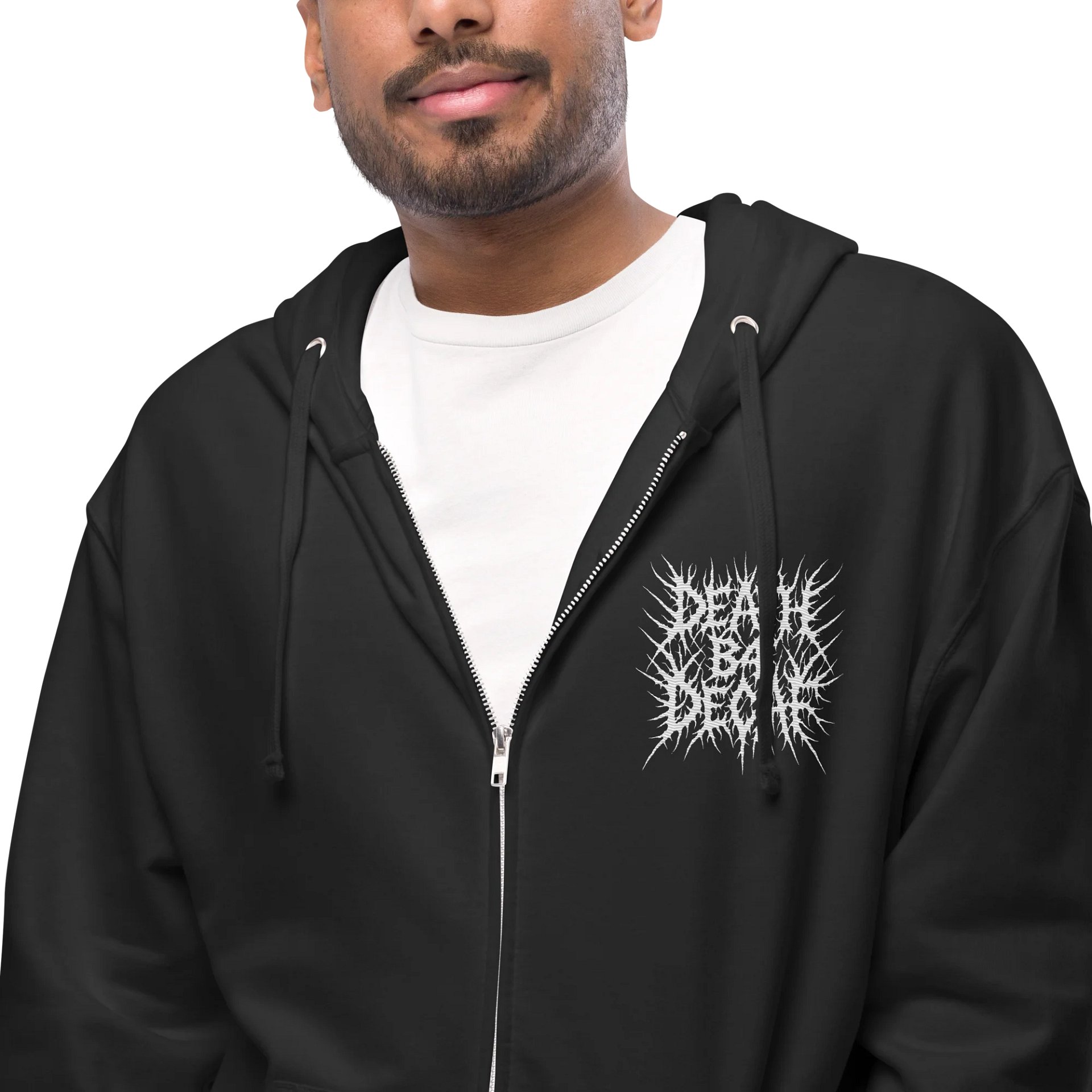 Metal Zip-Up Hoodie product image (3)