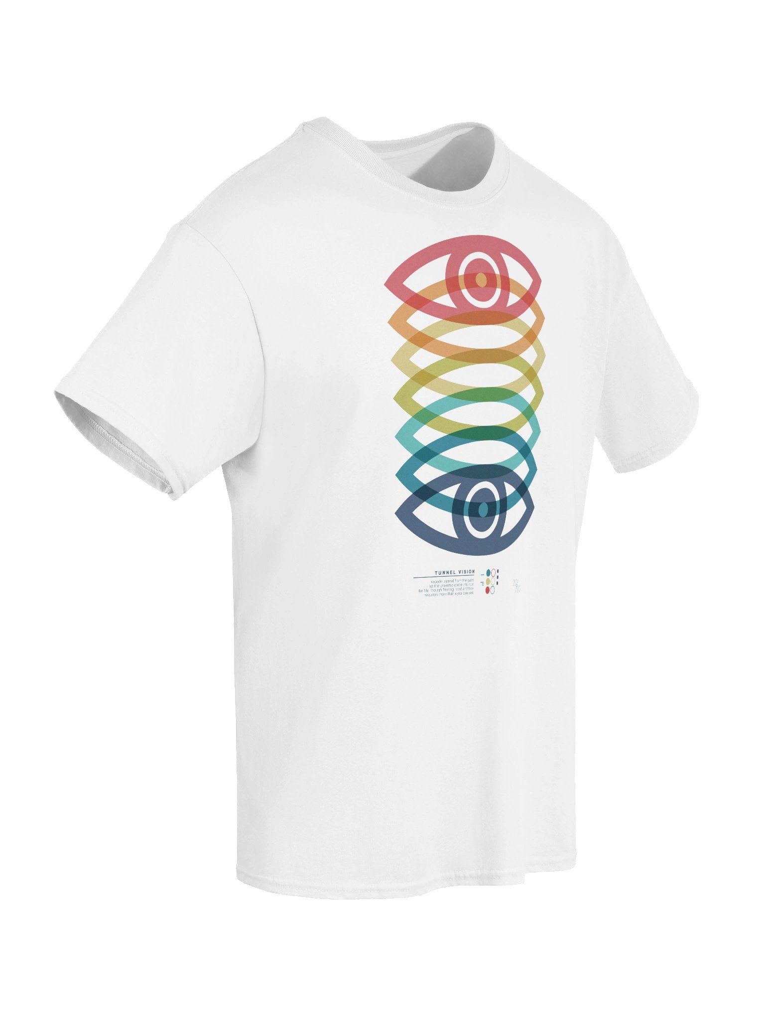 Tunnel vision graphic t-shirt product image (140)