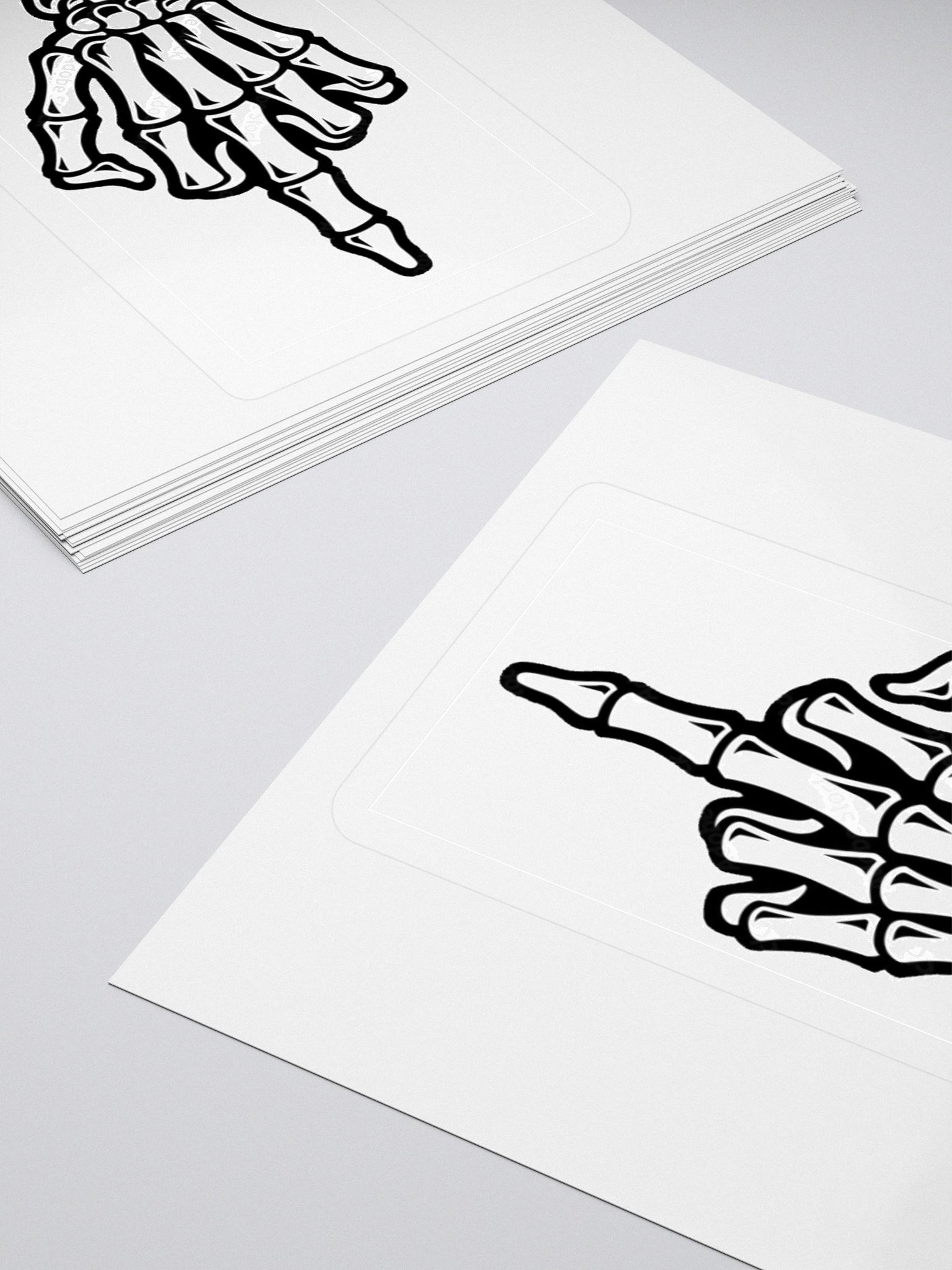 Sassy Skeletal Gesture Stickers product image (7)