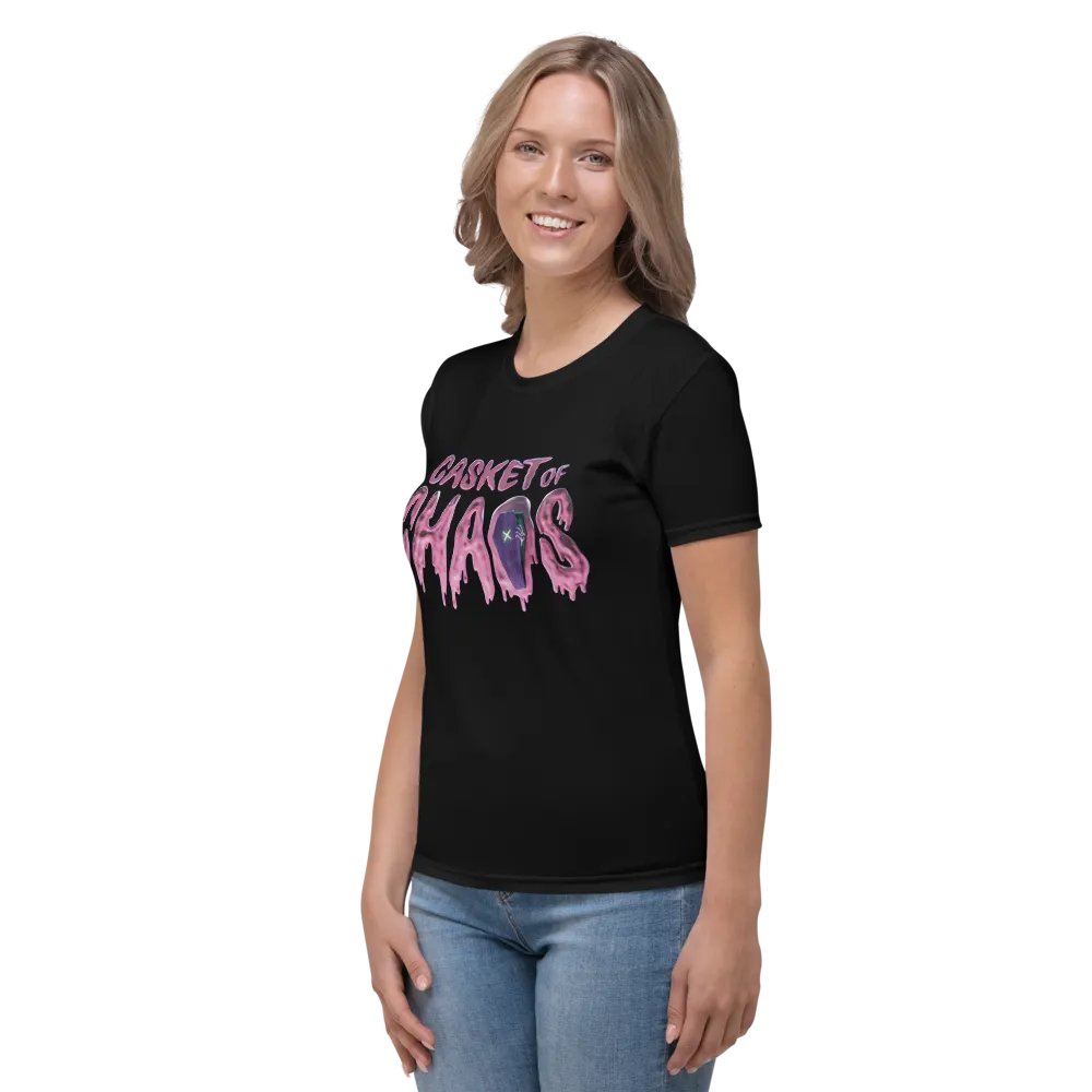Casket of Chaos [3D Pink] T-Shirts (Women) product image (5)